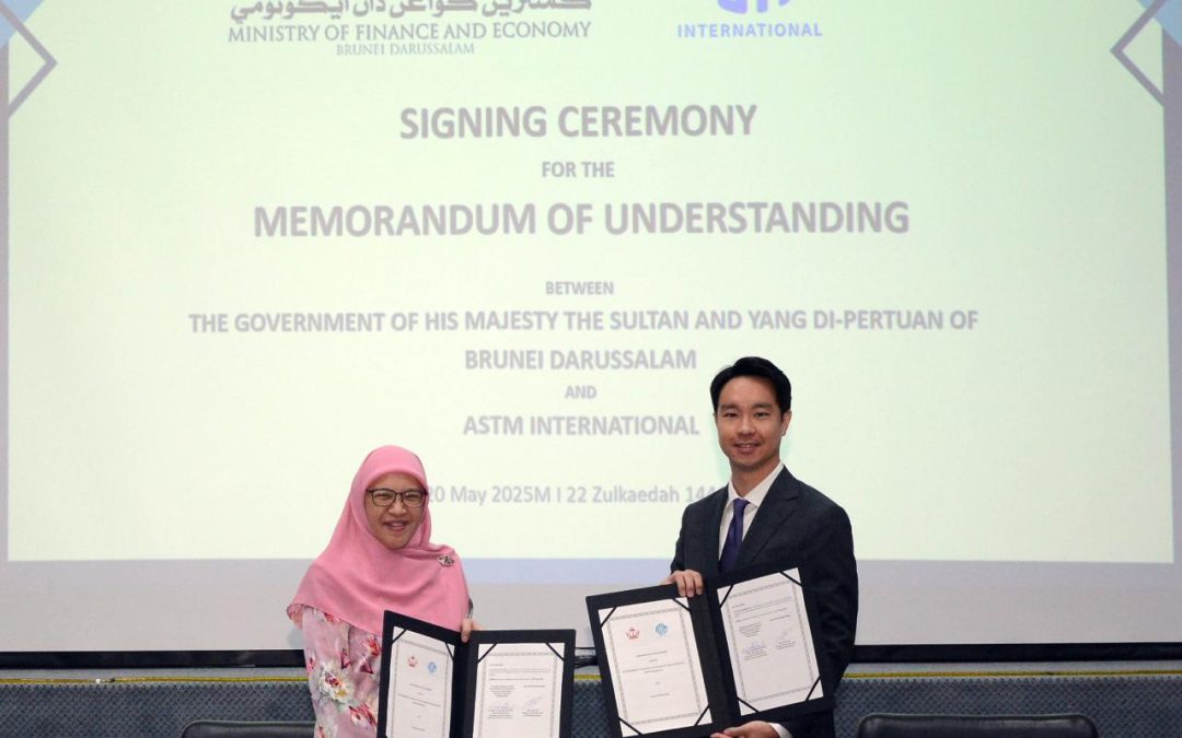 MOU Signing Between the Ministry of Finance and Economy and ASTM International